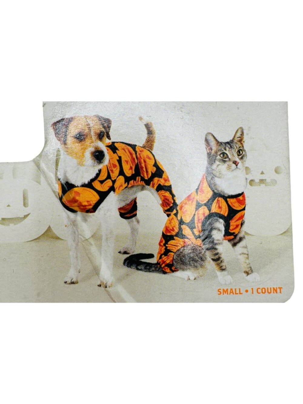 Halloween Pumpkin Print dog cat pj Costume (S) - Picture 1 of 6